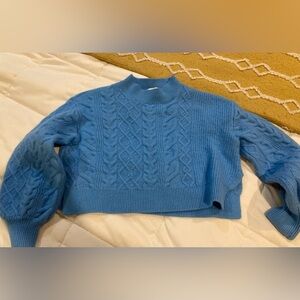CAMI NYC Davney Merino Wool Cable Sweater